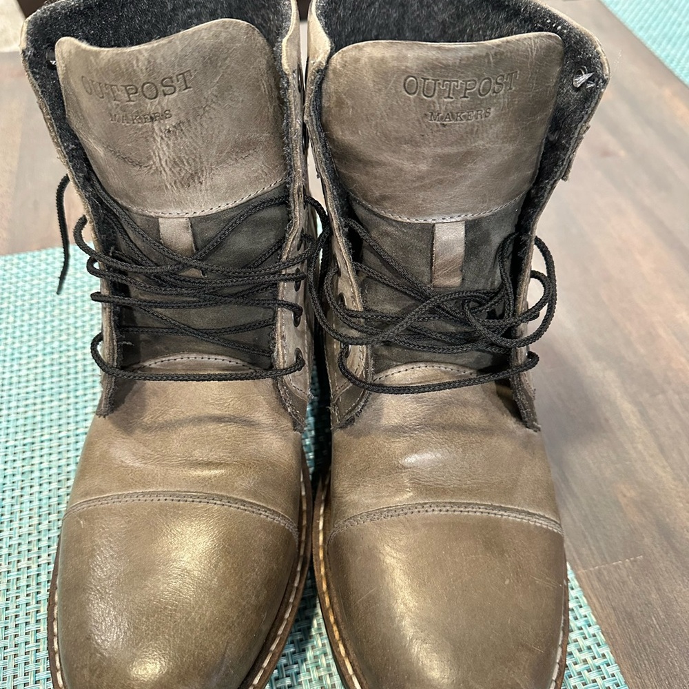 Outpost Makers Men's Brown Leather Boots